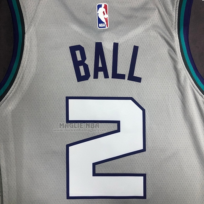 Maglia
 LaMelo Ball NO 2 Charlotte Hornets Citta
 Edition Grigio
